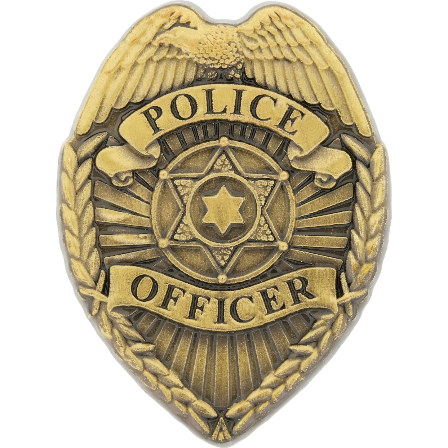 Police Officer Badge Emblem Pin 1"