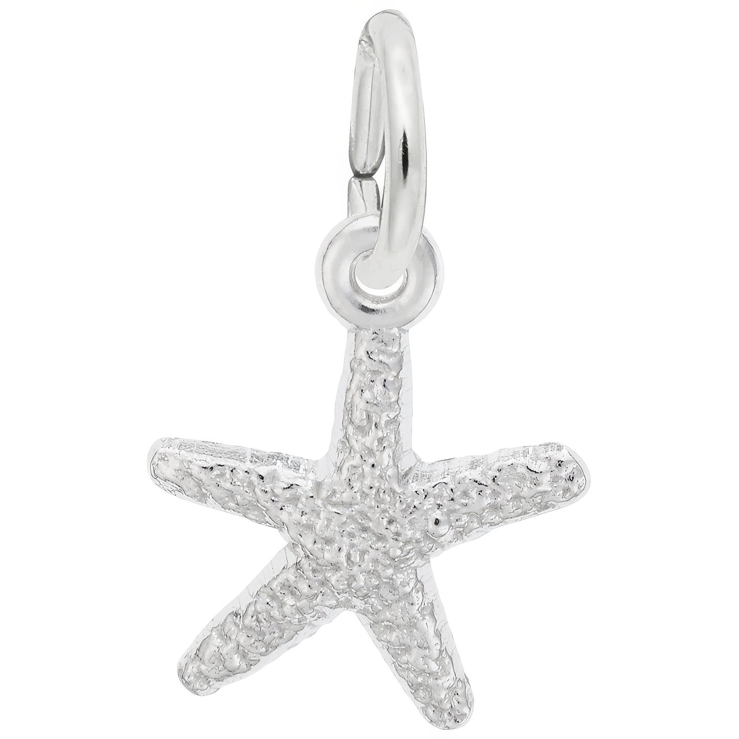 Classic Starfish Charm - Metal - Sterling Silver