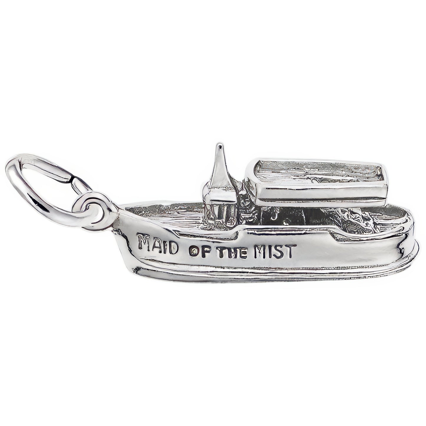 Classic Maid of The Mist Charm - Metal - Sterling Silver