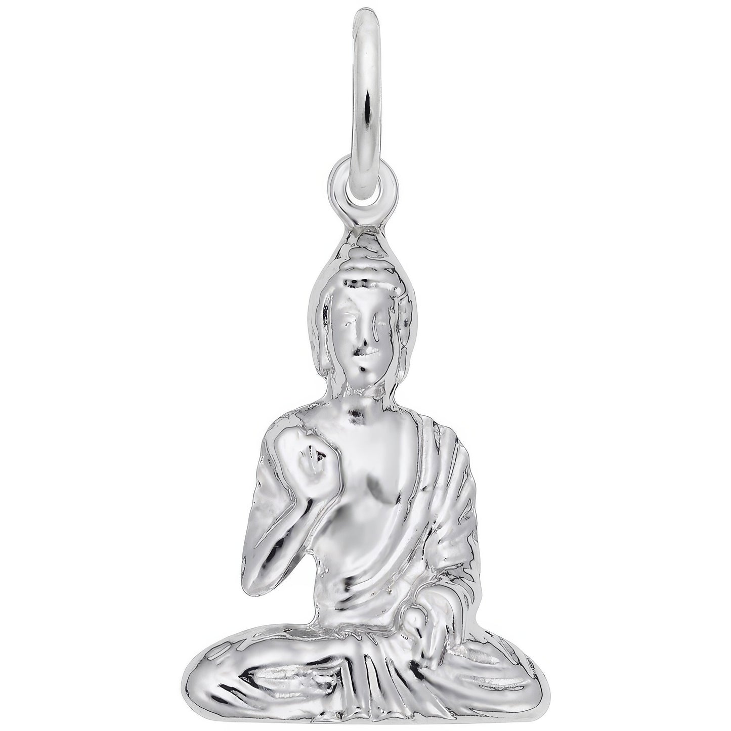 Sterling Silver Buddha Charm