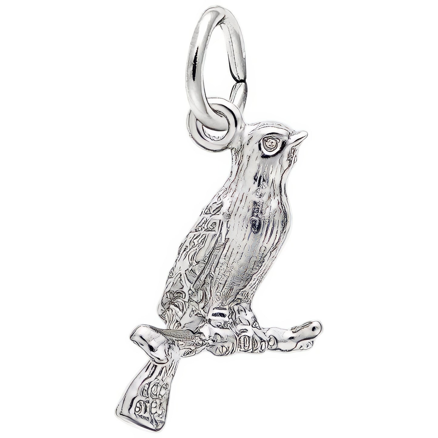 Canary Charm - Metal - Sterling Silver