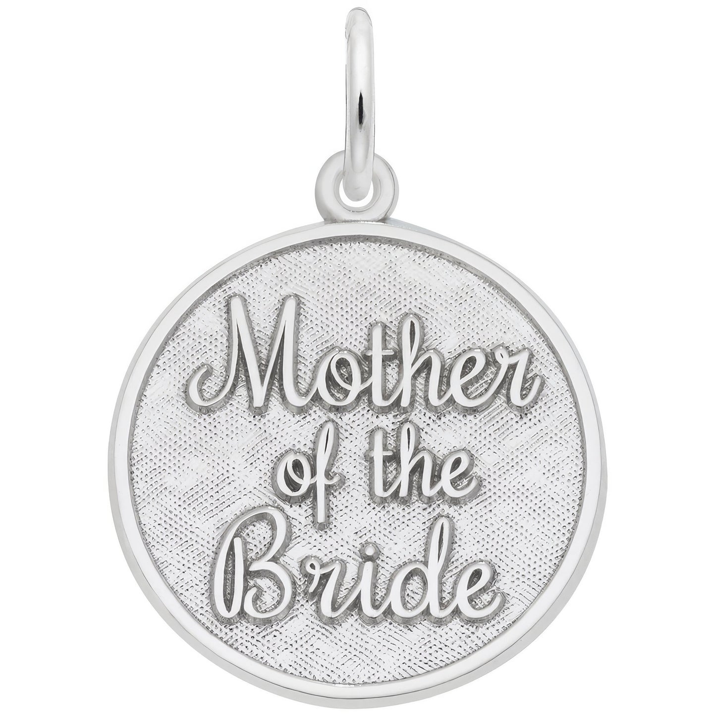 Sterling Silver Mother of The Bride Charm
