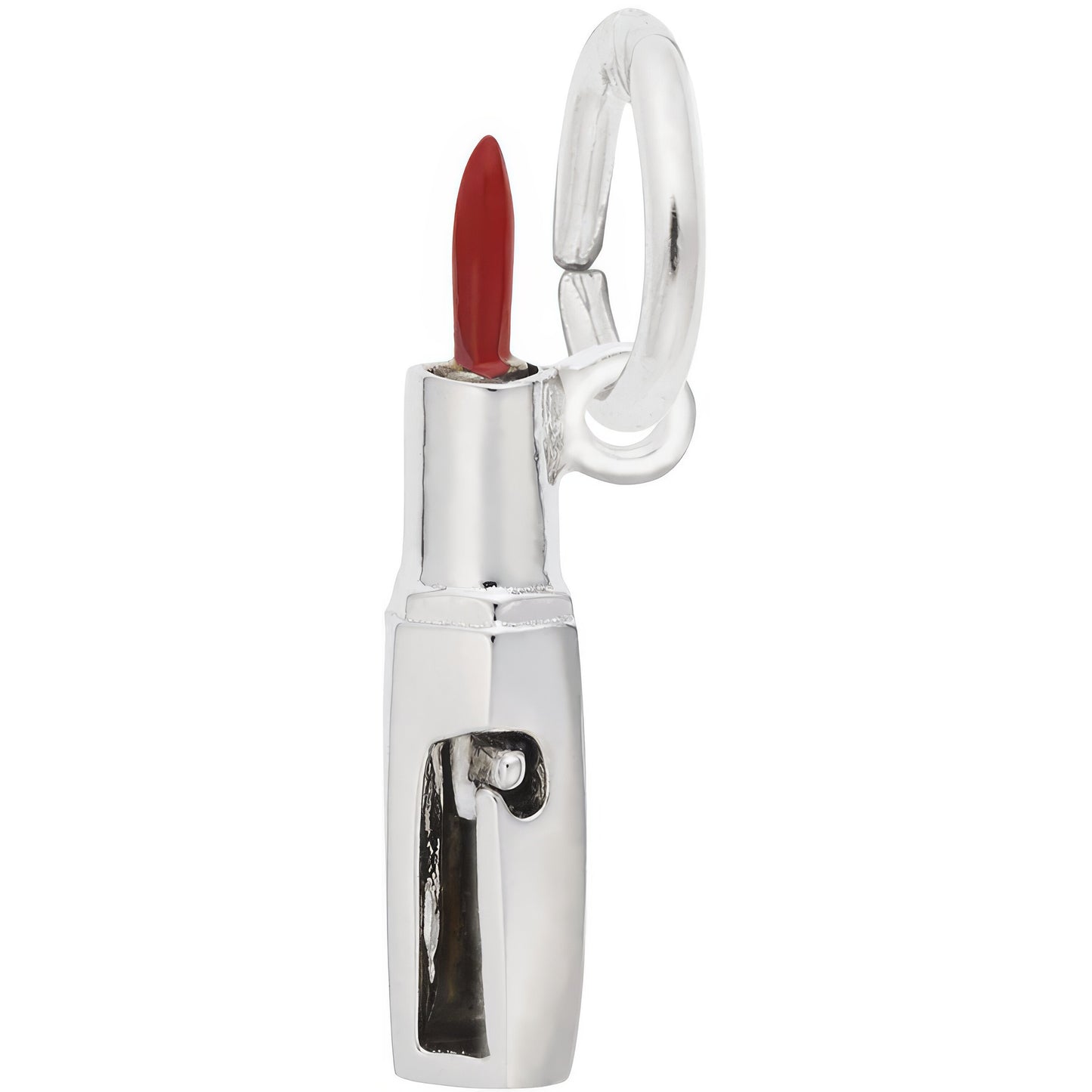 Lipstick Charm - Metal - Sterling Silver
