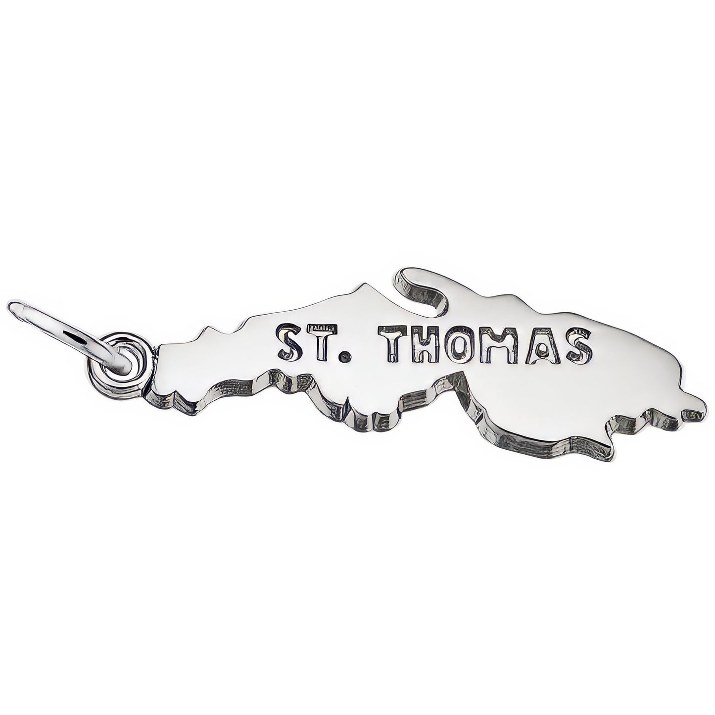 St. Thomas Charm - Metal - Sterling Silver