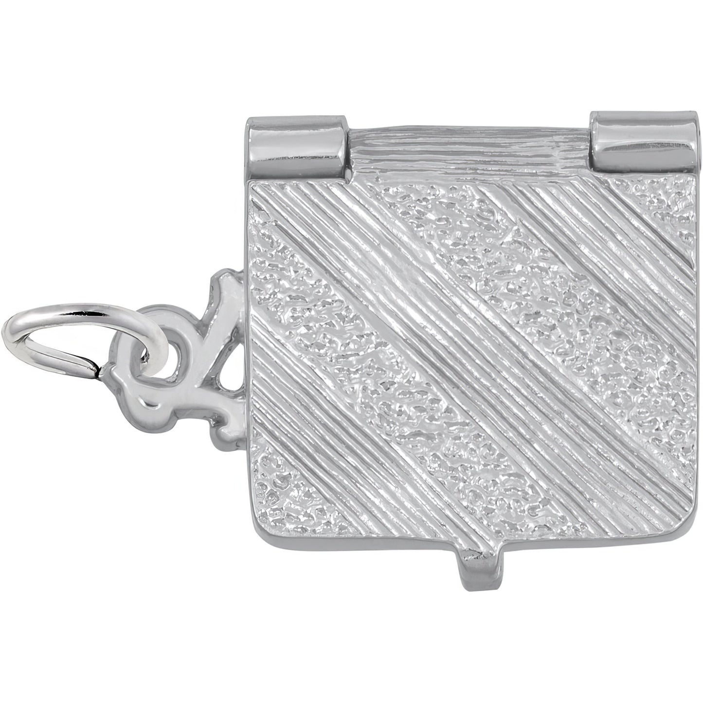 Sterling Silver Laptop Computer Charm