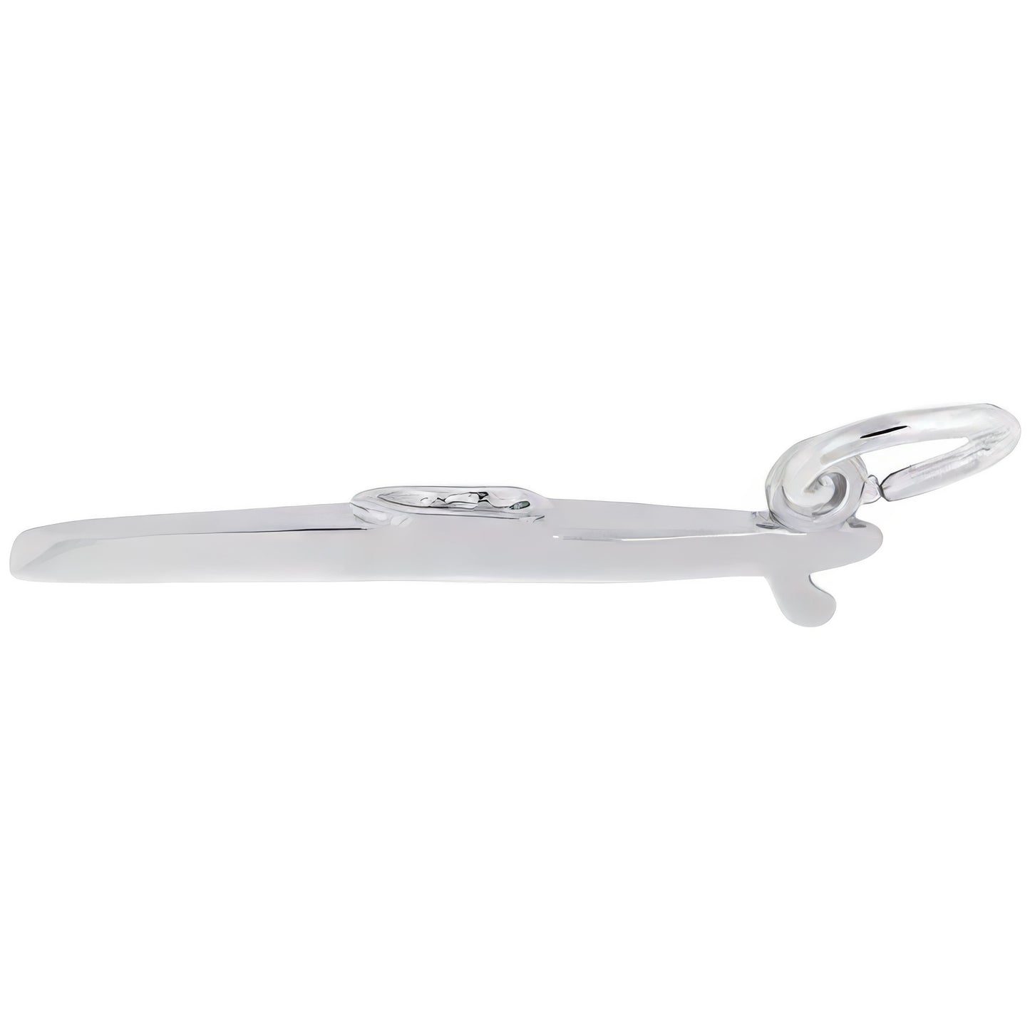 Kayak Charm, Sterling Silver