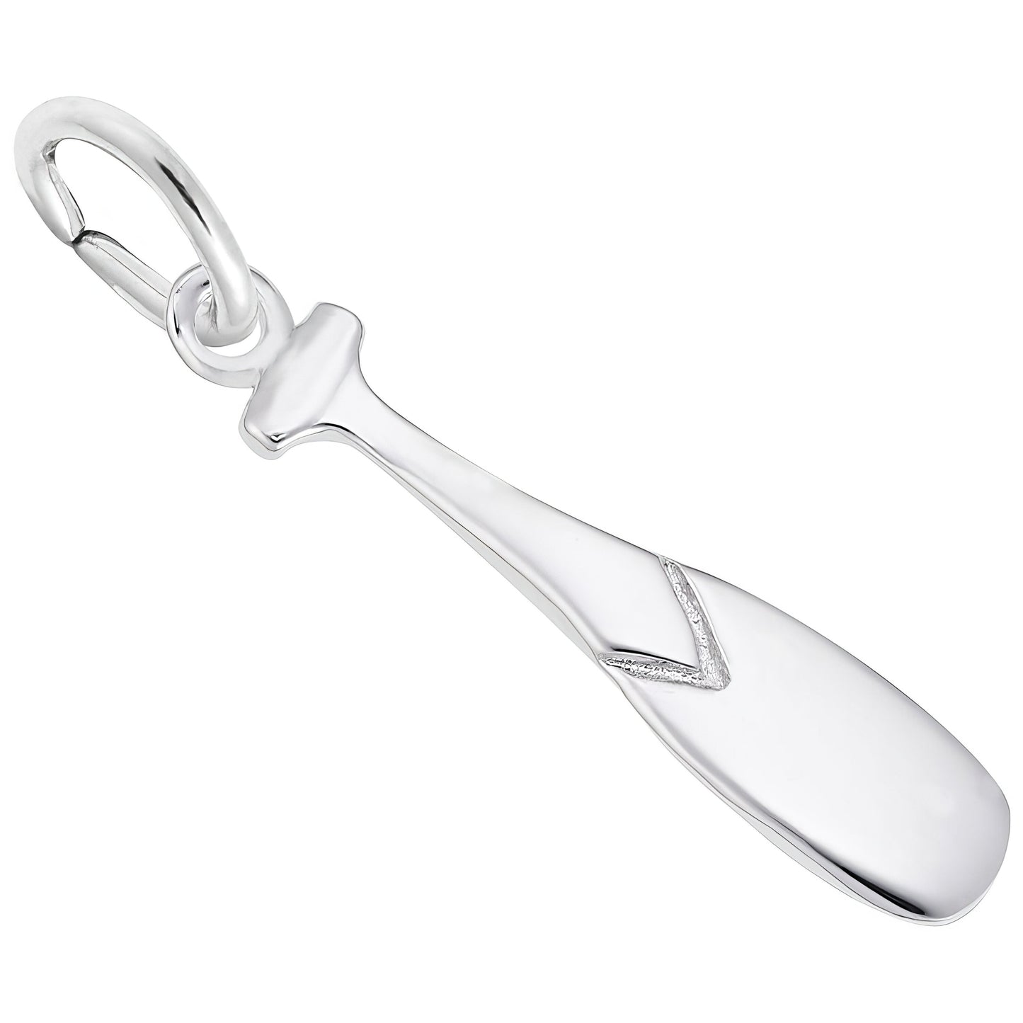 Oar Charm - Metal - Sterling Silver