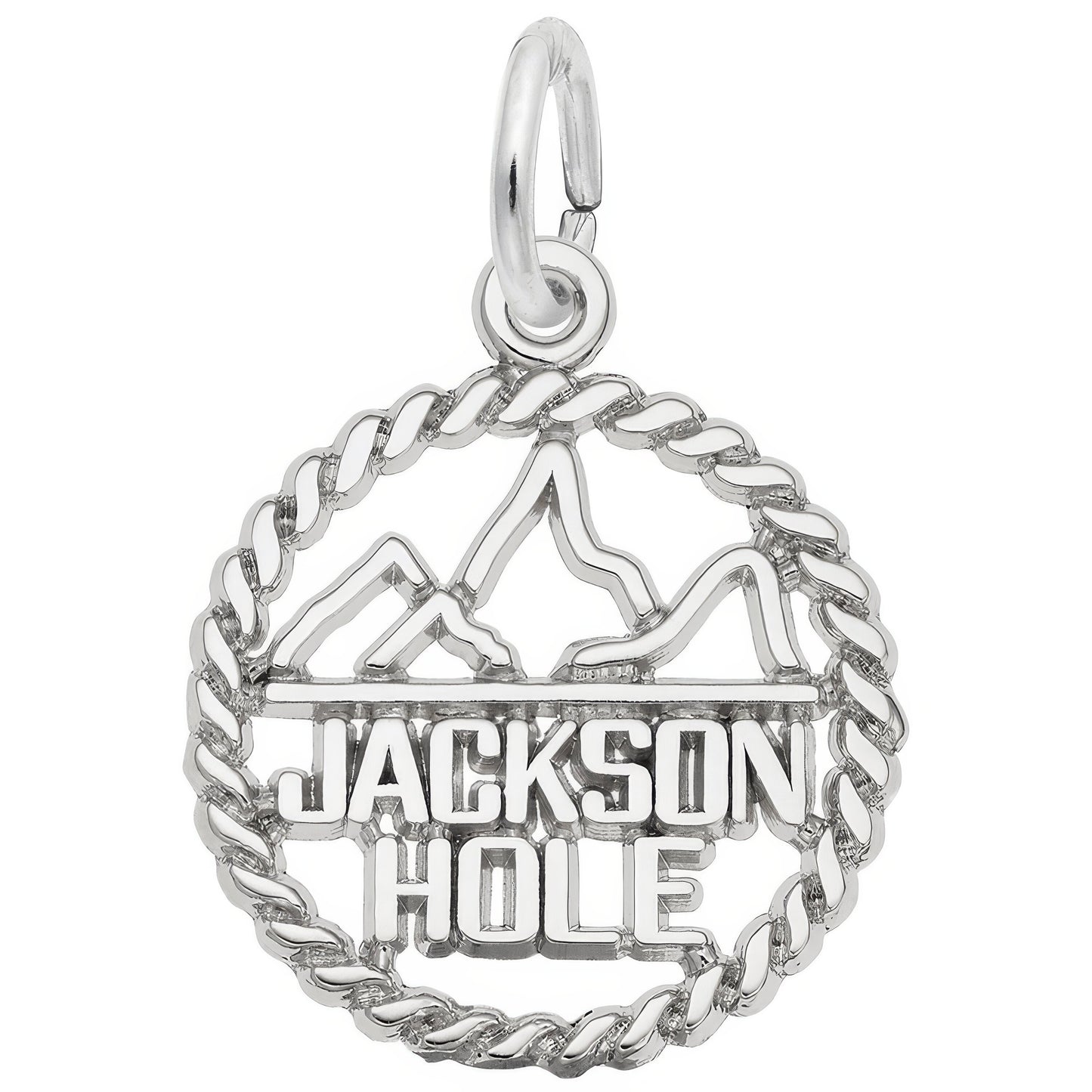 Jackson Hole Twisted Charm - Metal - Sterling Silver