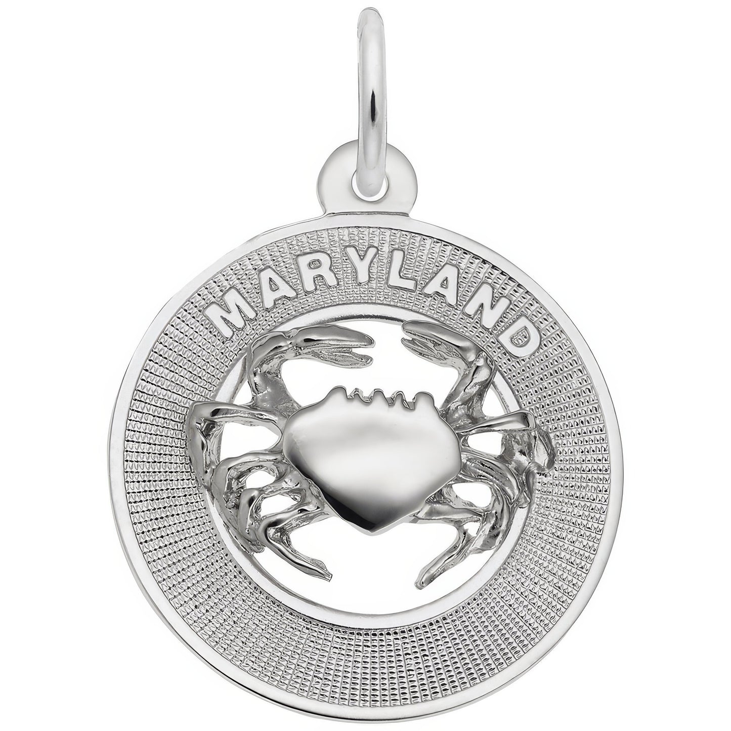 Sterling Silver Maryland Charm