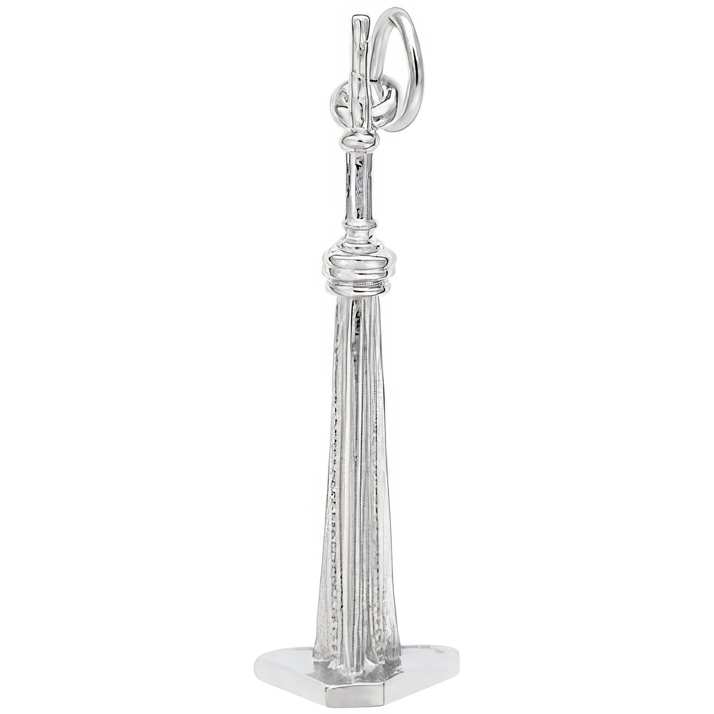 CN Tower Charm - Metal - Sterling Silver