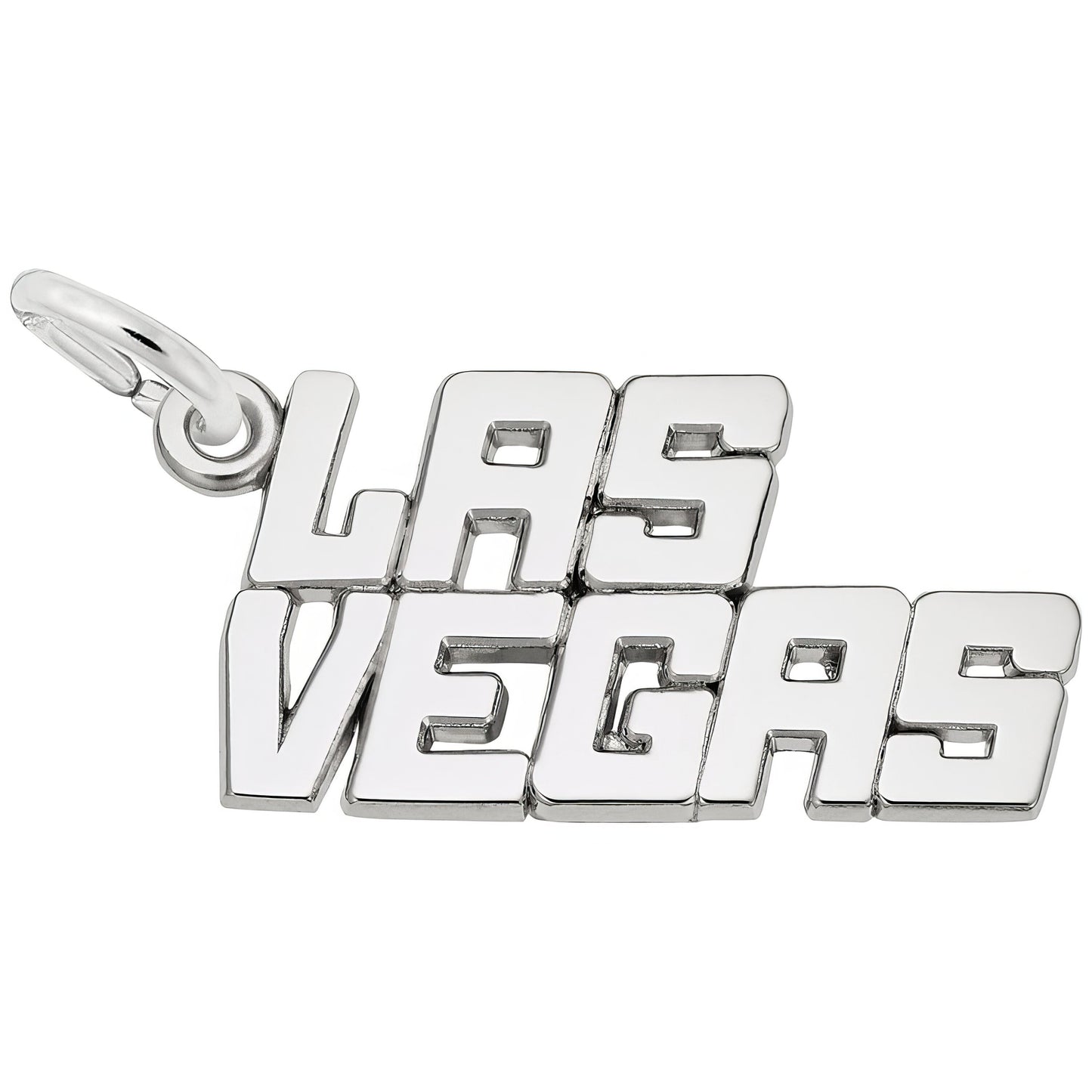 Las Vegas Charm - Metal - Sterling Silver