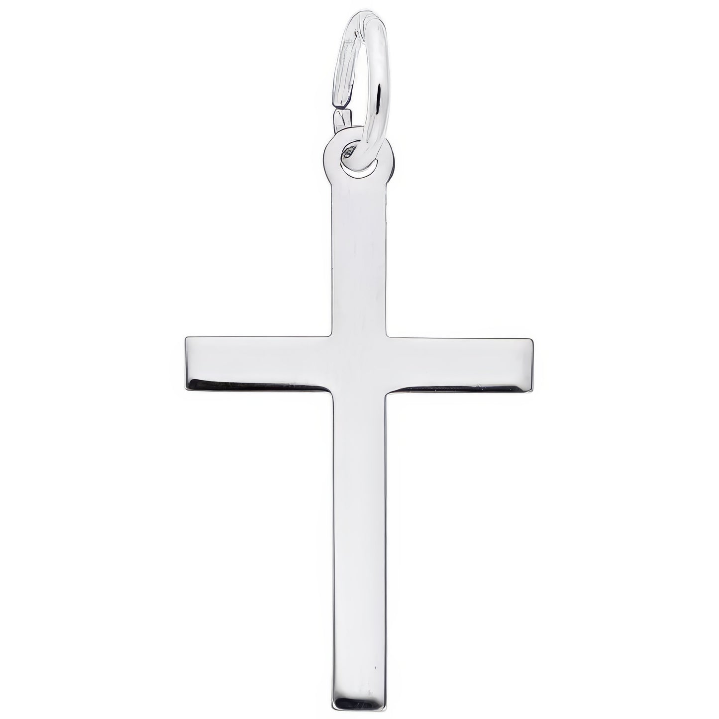 Sterling Silver Cross Charm - 19mm x 13mm