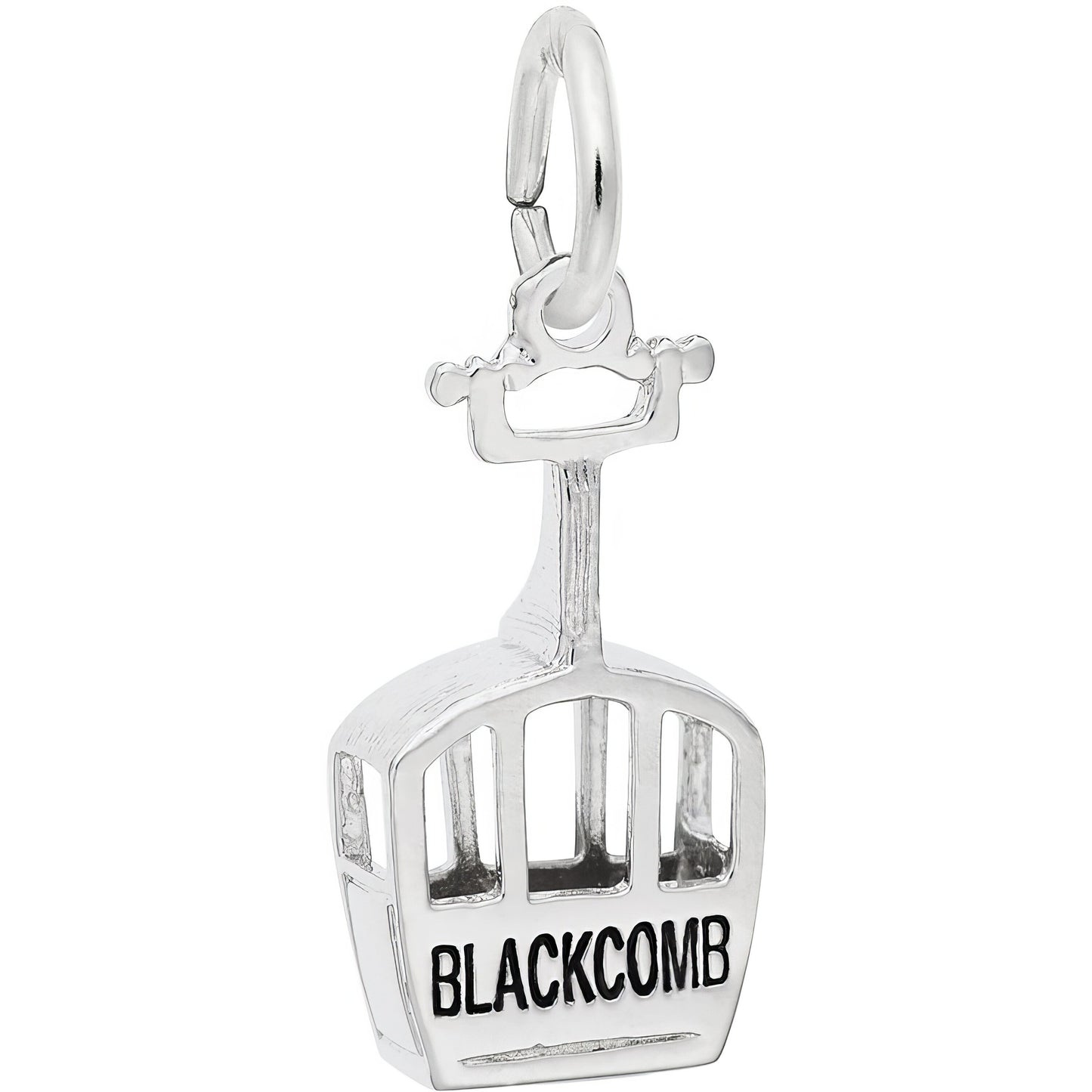Whistler Blackcomb Gondola Charm - Metal - Sterling Silver