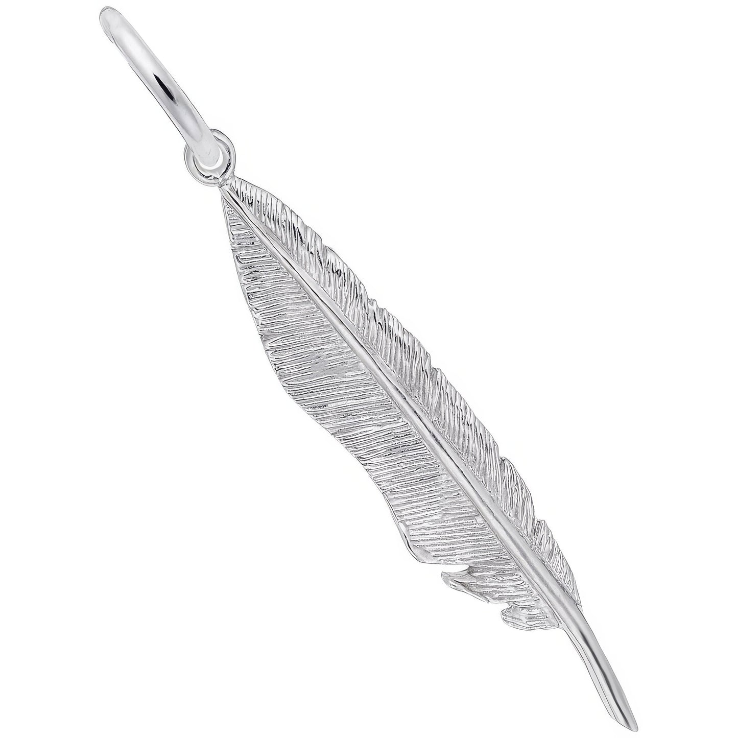 Sterling Silver Feather Charm
