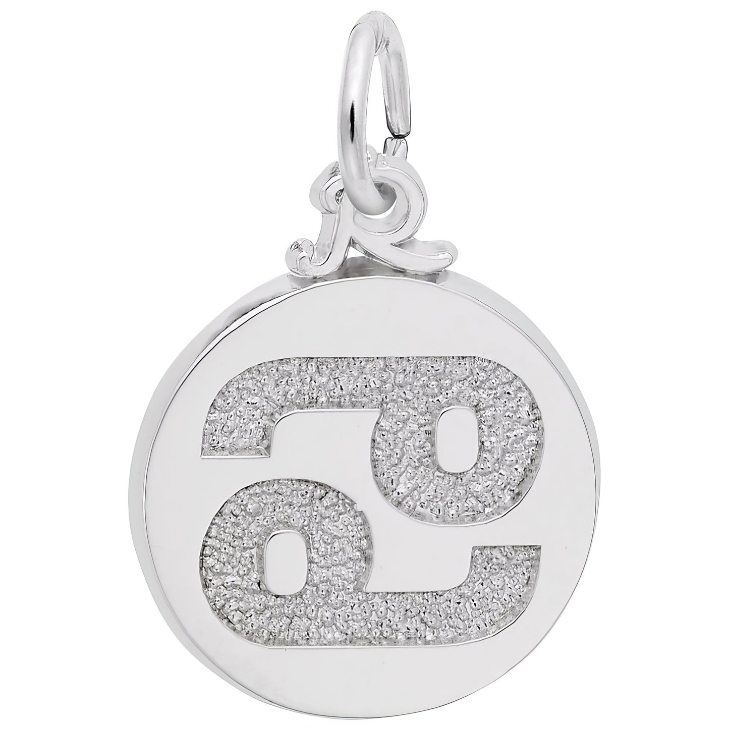 Cancer Symbol of The Sky Charm - Metal - Sterling Silver