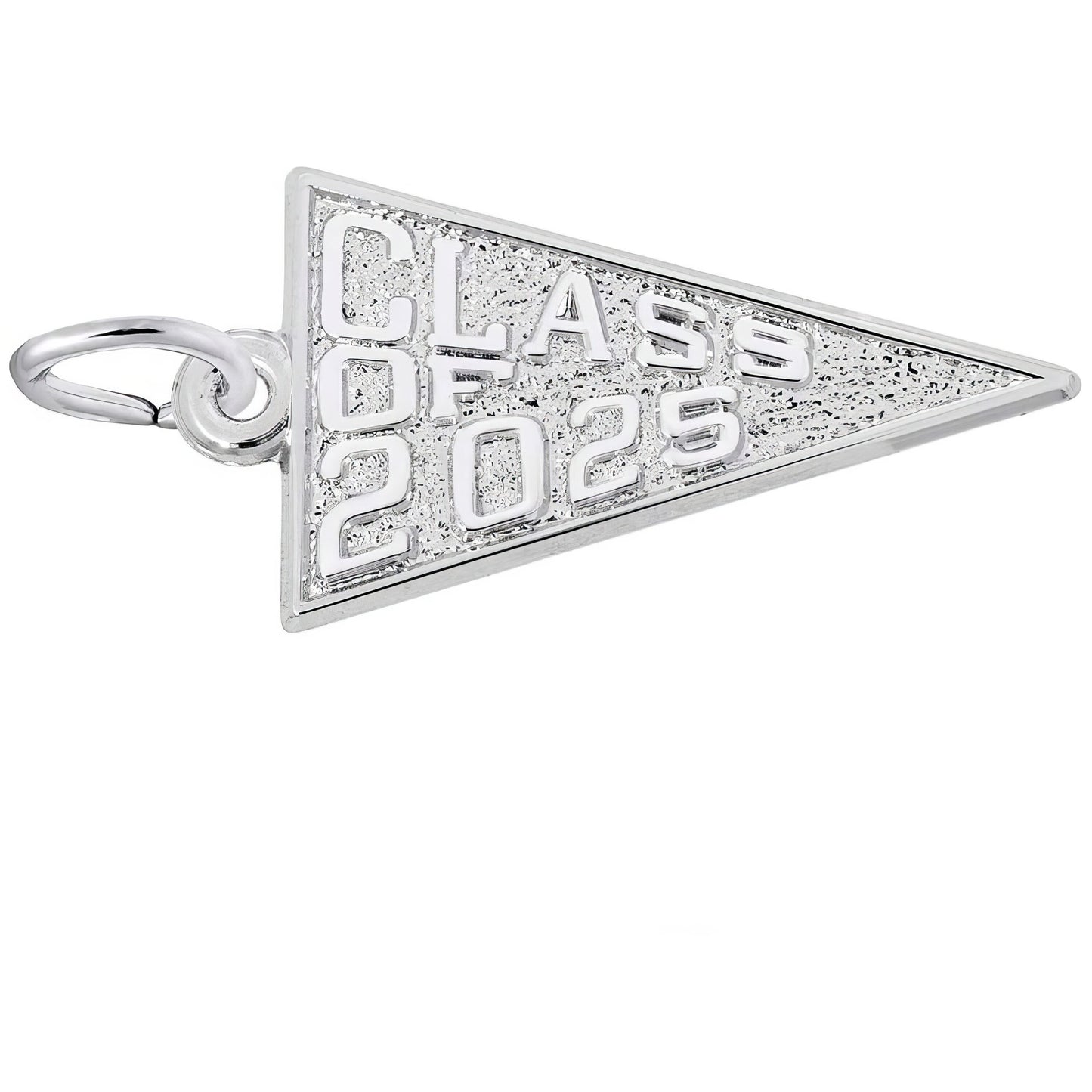 Class of 2025 Charm, Sterling Silver