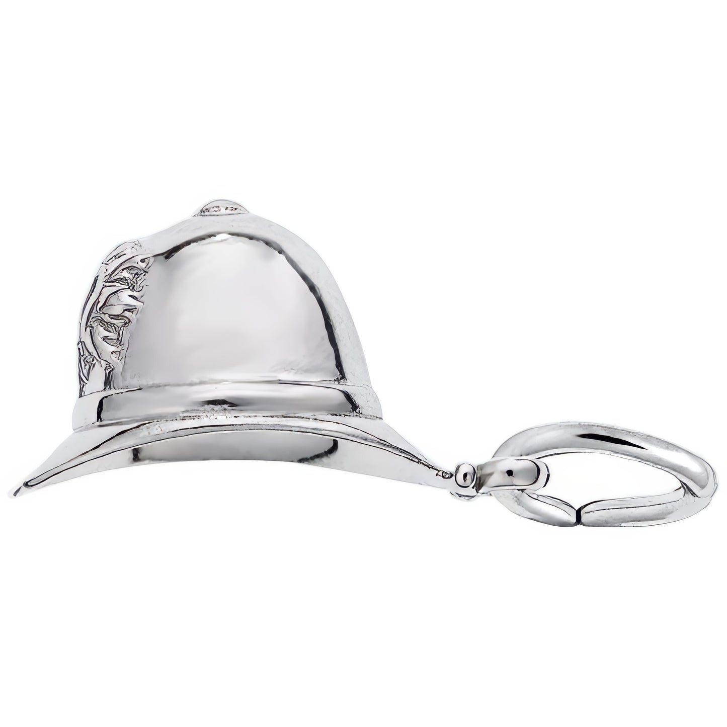 Bobby Helmet Charm - Metal - Sterling Silver