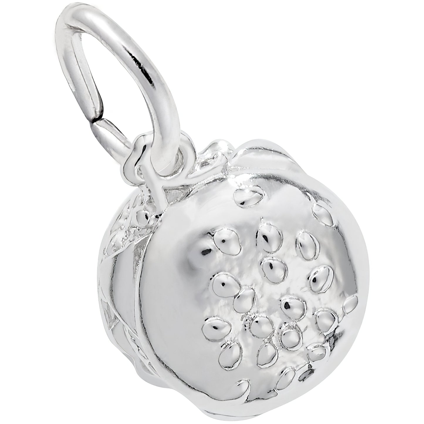 Cheeseburger Charm - Metal - Sterling Silver