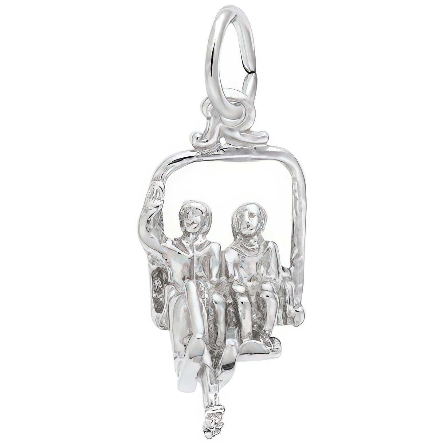 Sterling Silver Ski Lift Charm