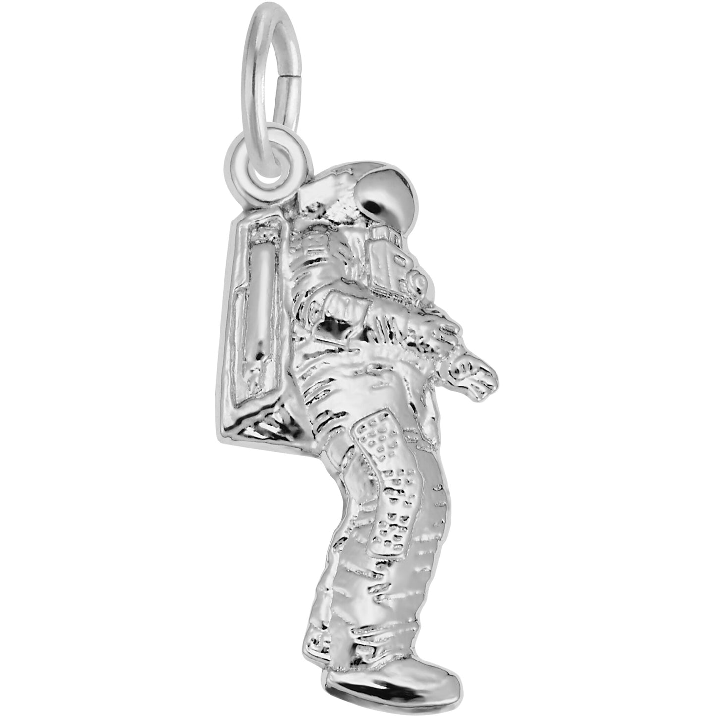 Astronaut Charm - Metal - Sterling Silver