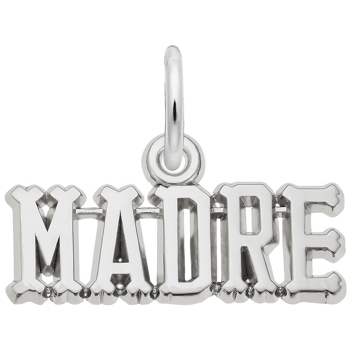 Madre Charm - Metal - Sterling Silver