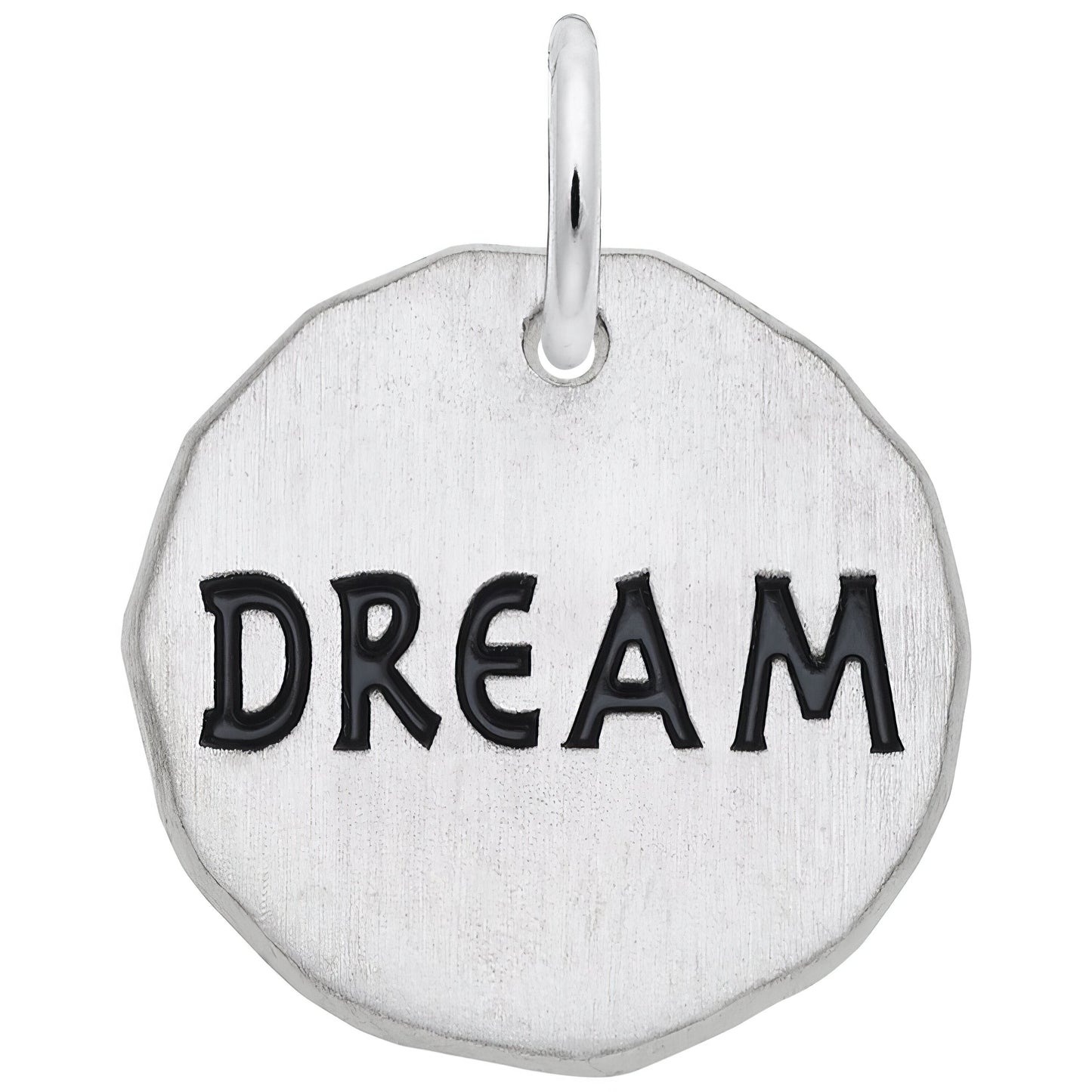 Sterling Silver Dream Charm Tag