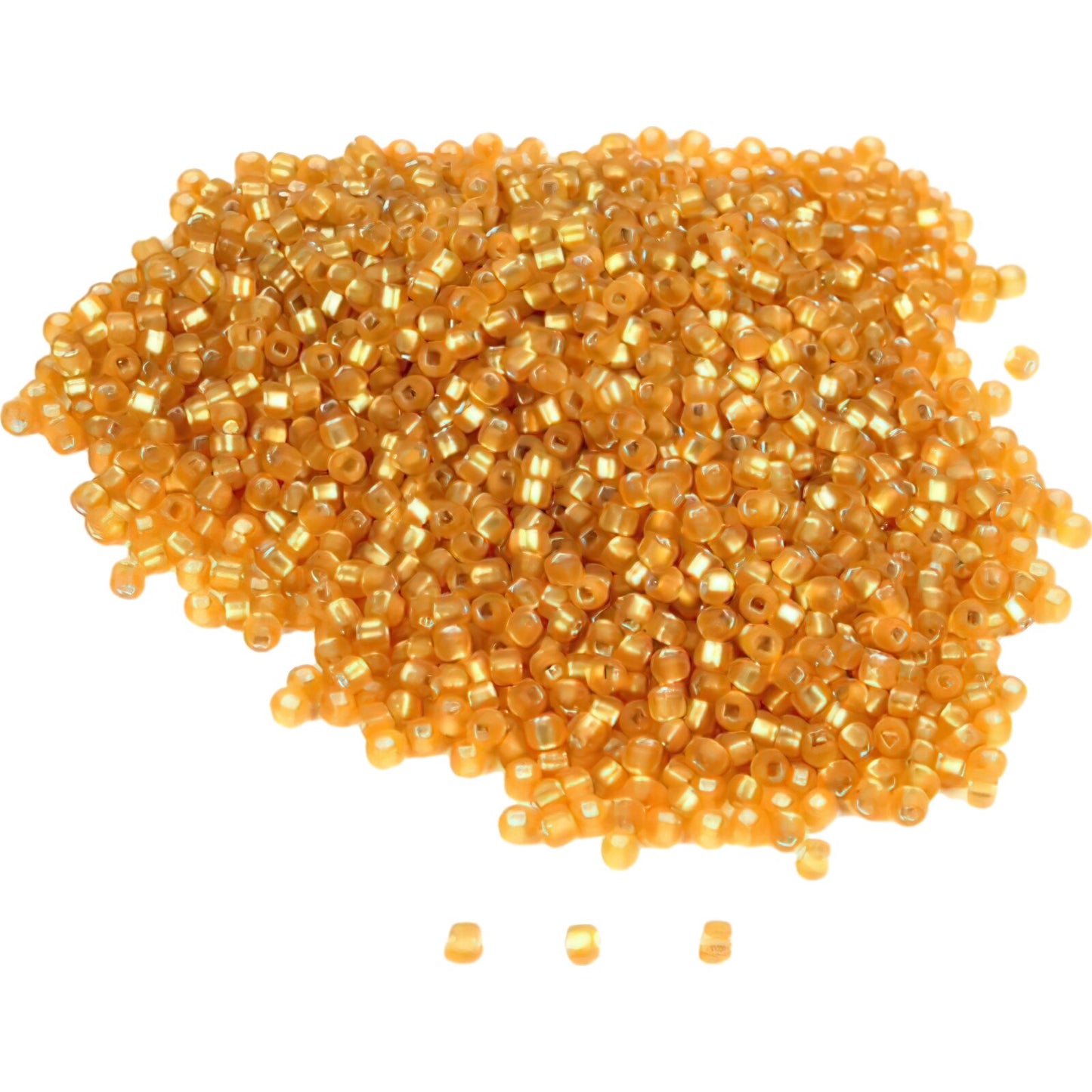 Gold Colored Matsuno Seed Beads Beading Stringing Jewelry Parts 2000Pcs
