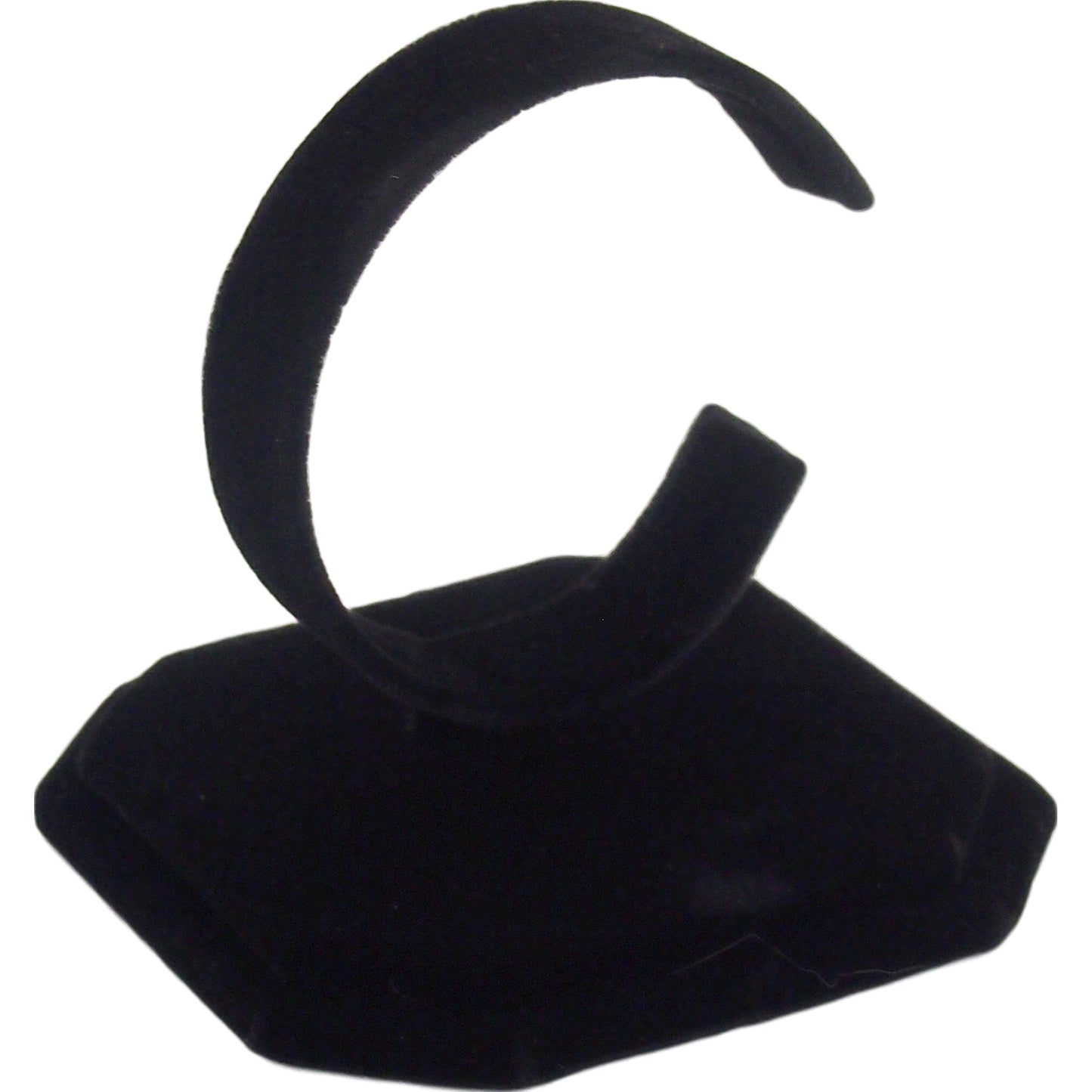 6 Black Velvet Watch Jewelry Bracelet Display Stands