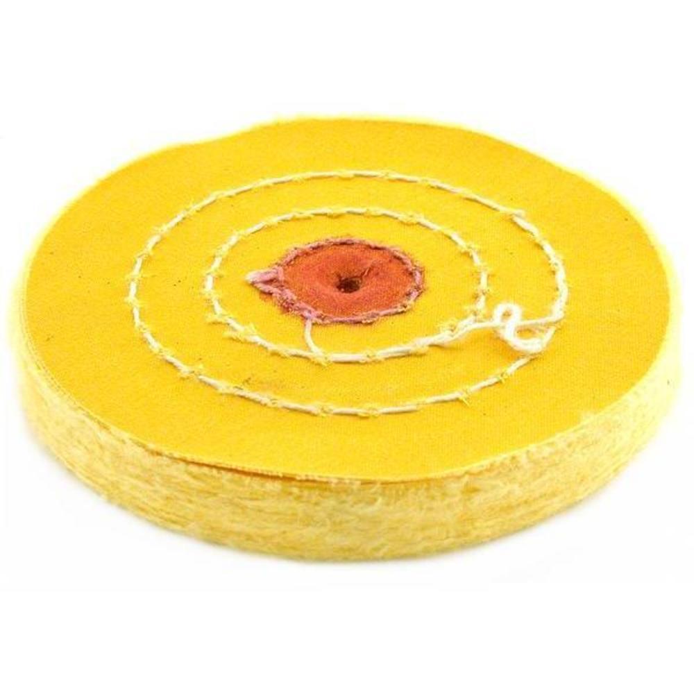 Chemkote Yellow Buffing Wheel 4"