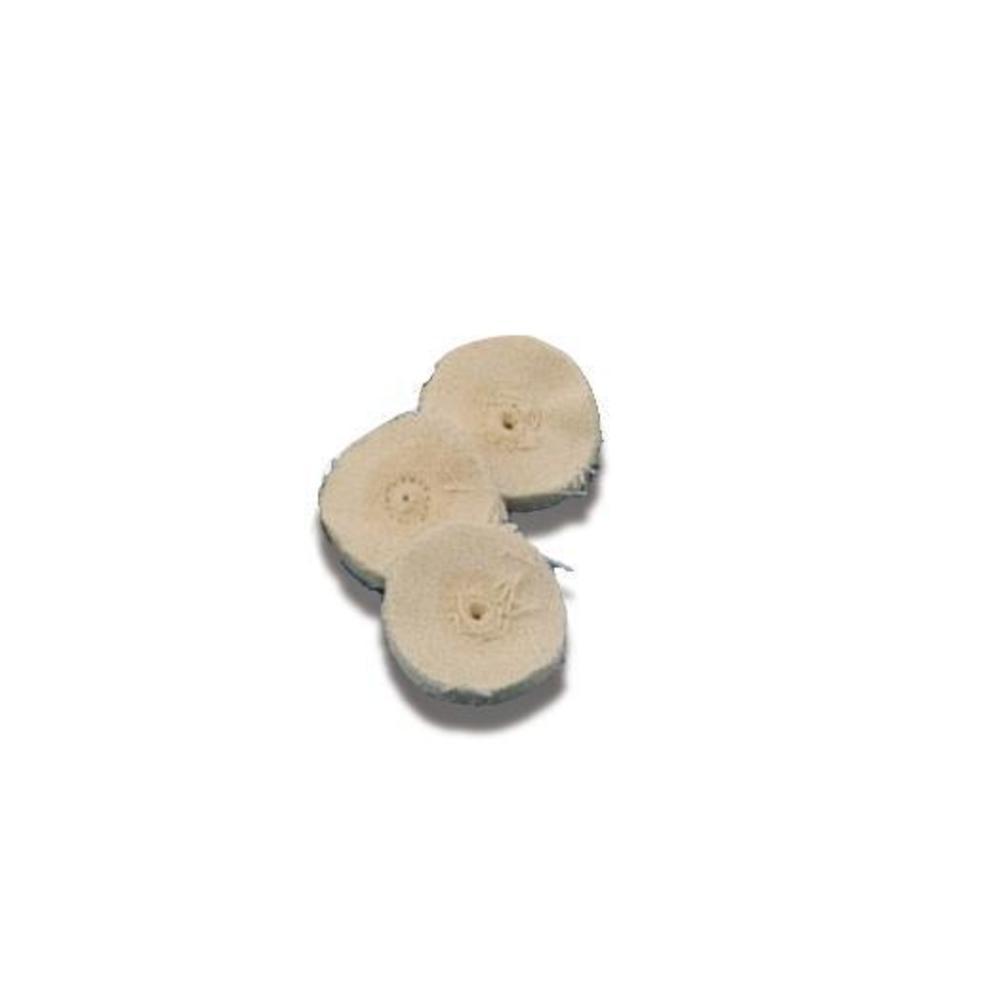 Miniature Finex Muslin Buffs 16 Ply 1 Row 1" 12 Pcs