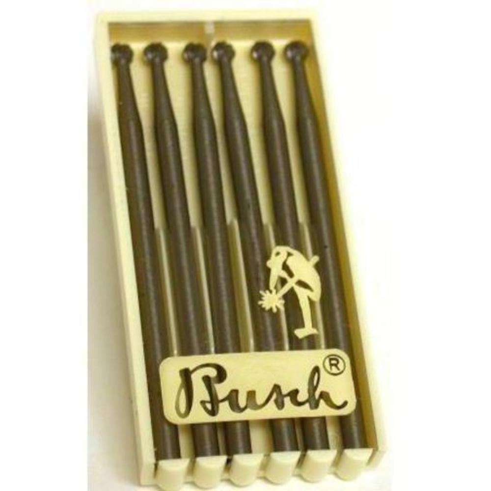 6 Busch Ball Burs ISO 080