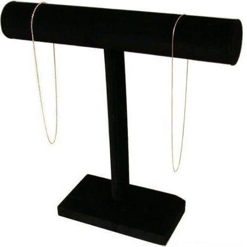 3 T-Bar Bracelet Necklace Display Case Chain Holders