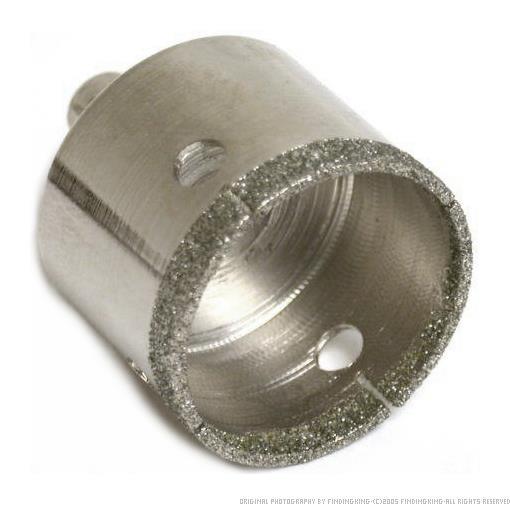 1" Diamond Coated Hole Saws Glass Drill Bit Set 5 Pcs