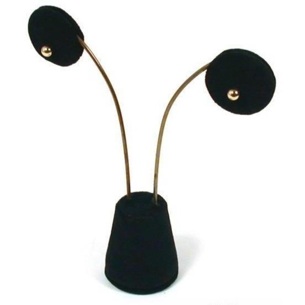 4 Earring Slant Hoop & Stud Ear Display Unit
