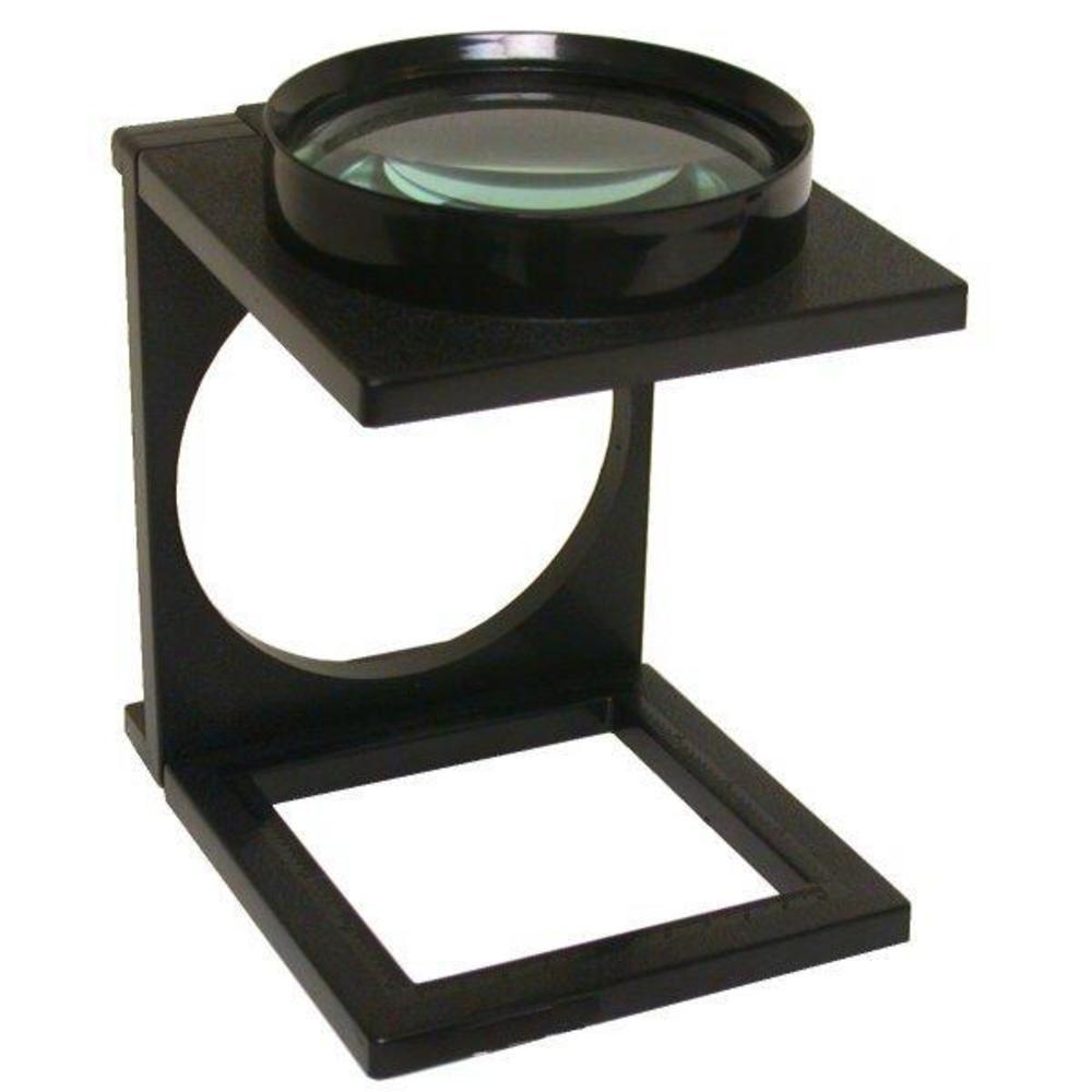 2x Folding Magnifier Black