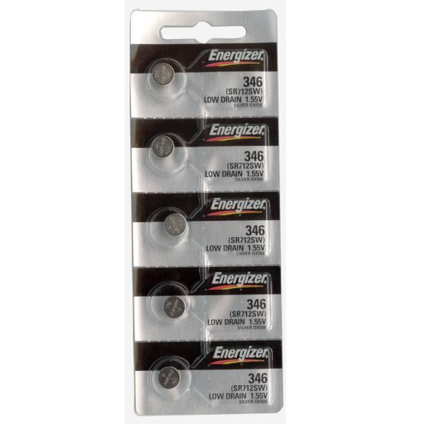 #346 SR712SW Energizer Watch Batteries 5Pcs