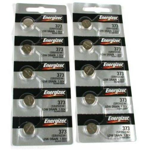10 373 Energizer Watch Batteries SR916SW Battery Cell
