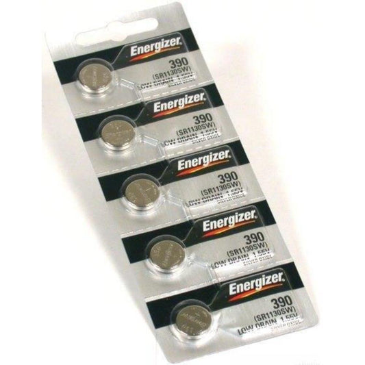 #390 SR1130SW Energizer Watch Batteries 5Pcs
