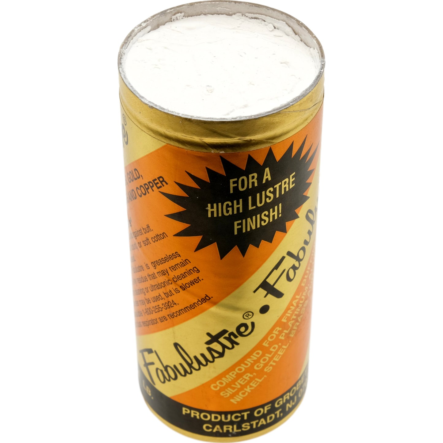 Polishing Compound for Metals 16oz & Connoisseurs Gold Jewelry Cloth 11" x 14"