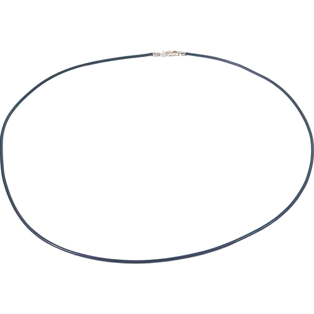 Leather Cord Necklaces Purple 18" 3Pcs