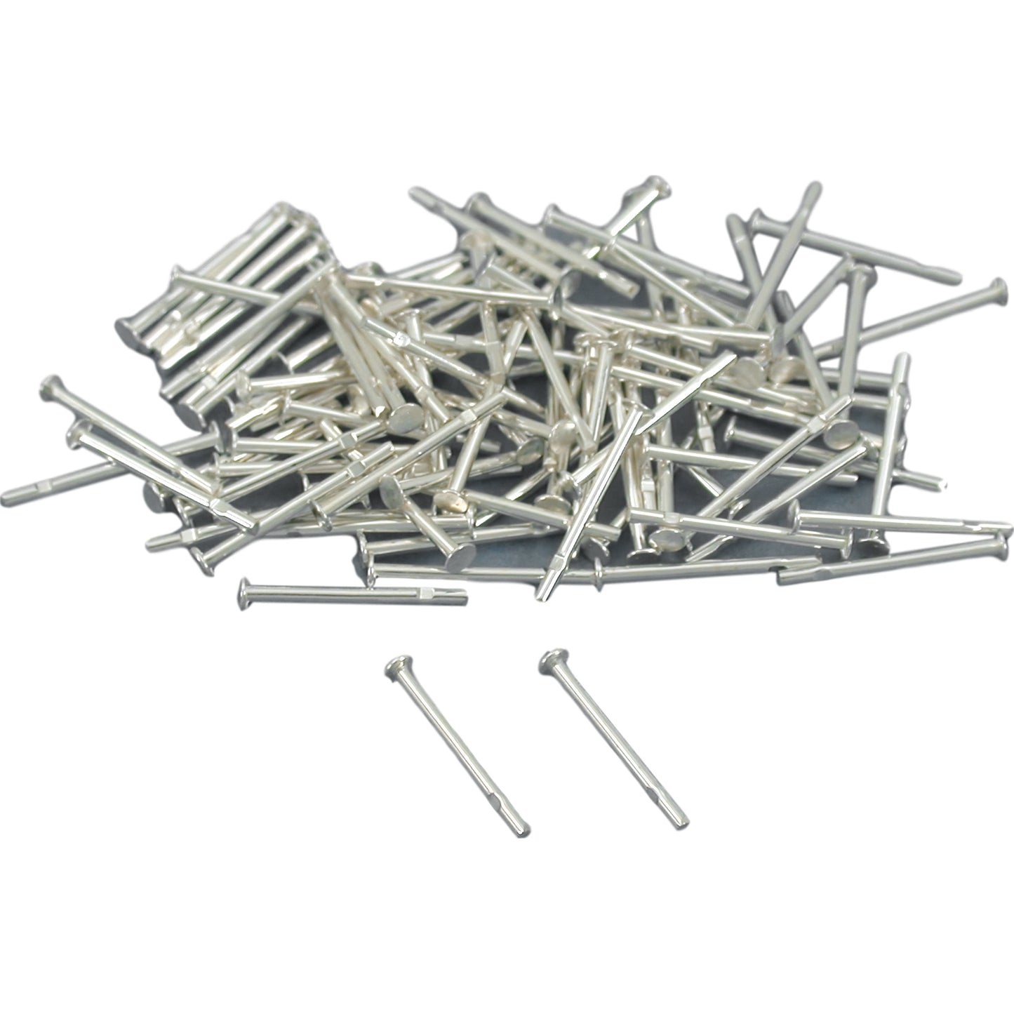 100 Sterling Silver Head Pins Jewelers Beading 22 Gauge