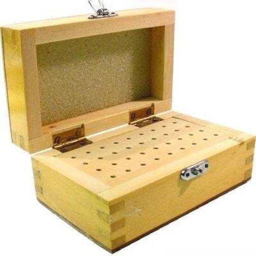 Wood Bur Box 36 Holes