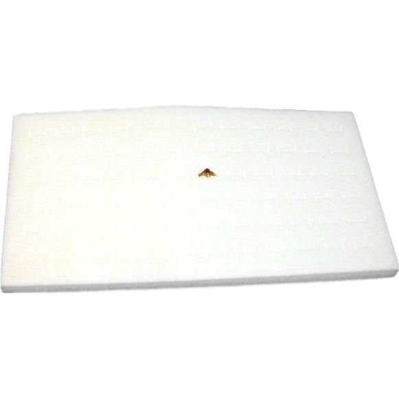 360 Slot White Ring Display Tray Jewelry Showcase Unit