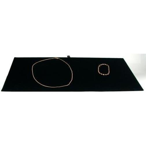 Luxurious Black Velvet Jewelry Display Pads 14 1/8" (pack of 6)
