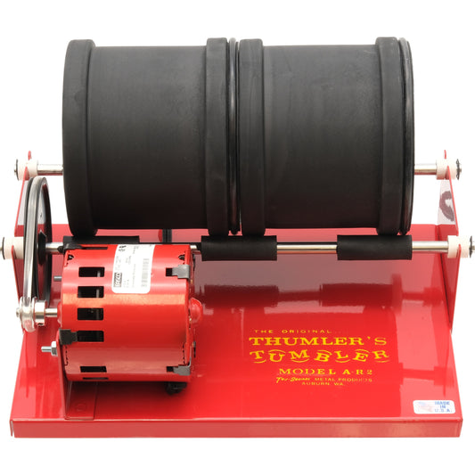 Thumler A-R2 Rotary Rock Tumbler 6lb Two Barrel Polishing Polisher Made In USA