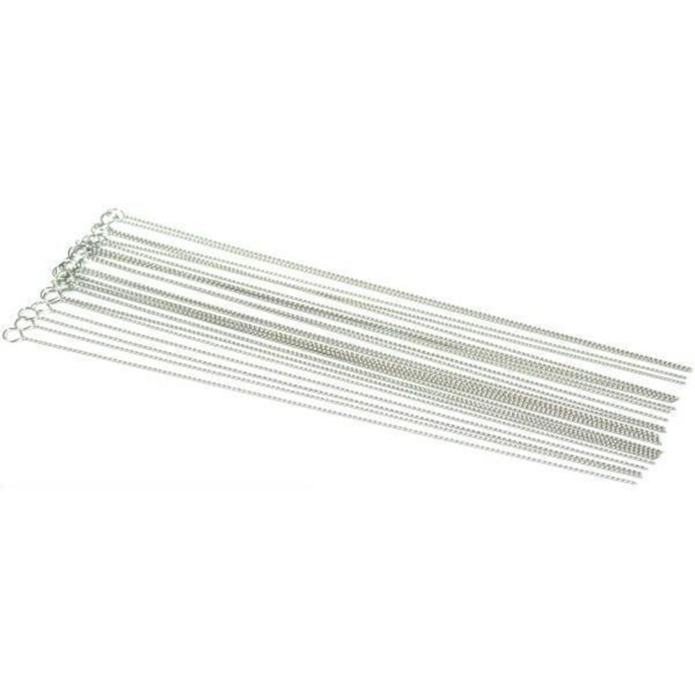 50 Twisted Beading Needles & 55 St. Silver Crimp Beads