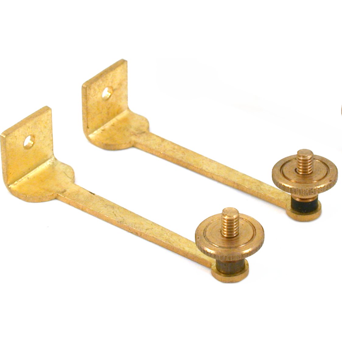 2 French Clock Bell Stand Clockmakers Repair Holders