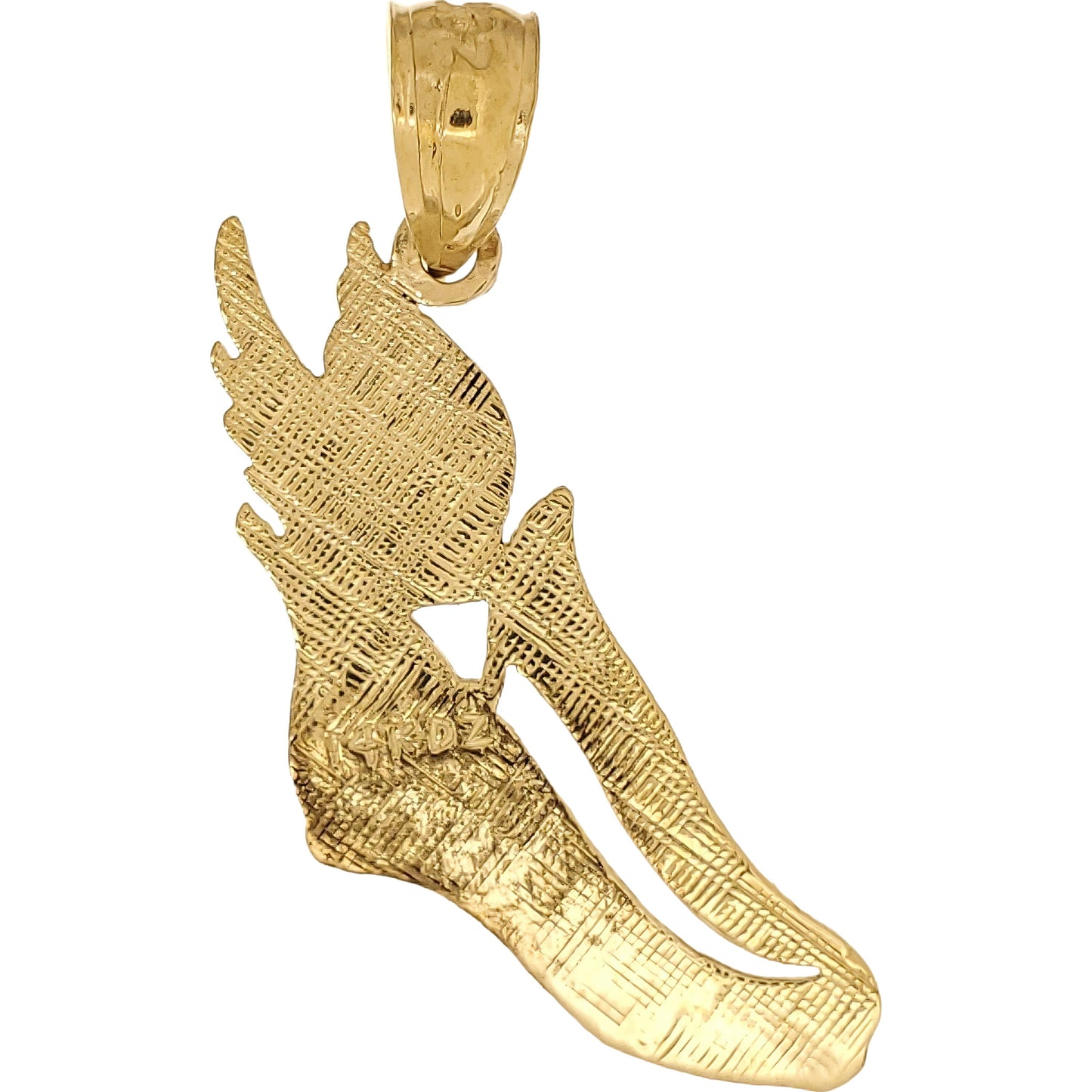 Running Shoe Charm 14k Gold 27.5mm