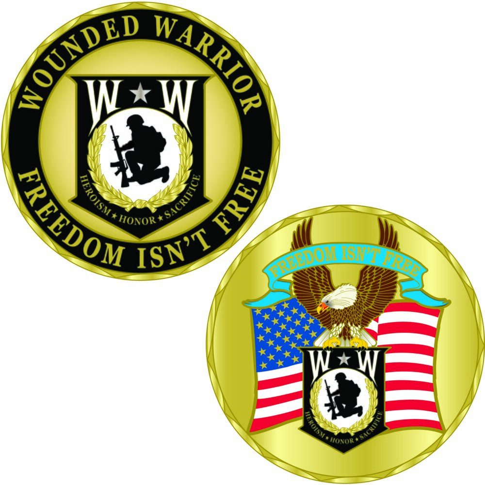 U.S Military Challenger Coin-Wounded Warrior
