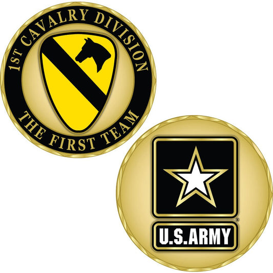 U.S Military Challenge Coin-1st Cavalry Division